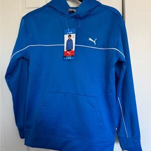 Puma Vibrant Blue hoodie youth size large
